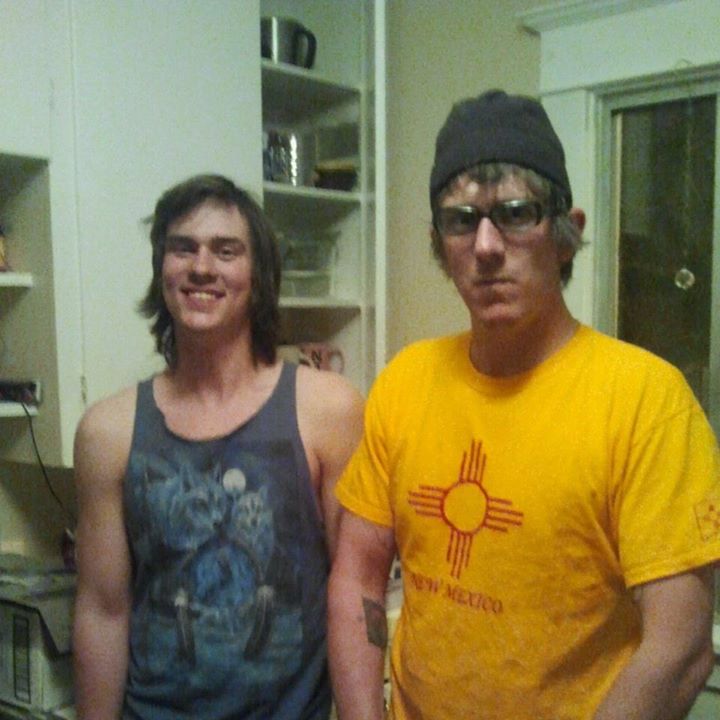 The author (right) with Sam